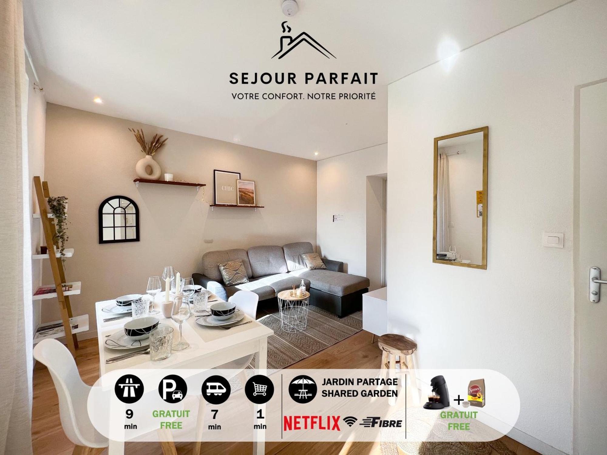 Appart'Hotel Le Tilleul - Netflix, Jardin Et Fibre Optique Belfort Ngoại thất bức ảnh